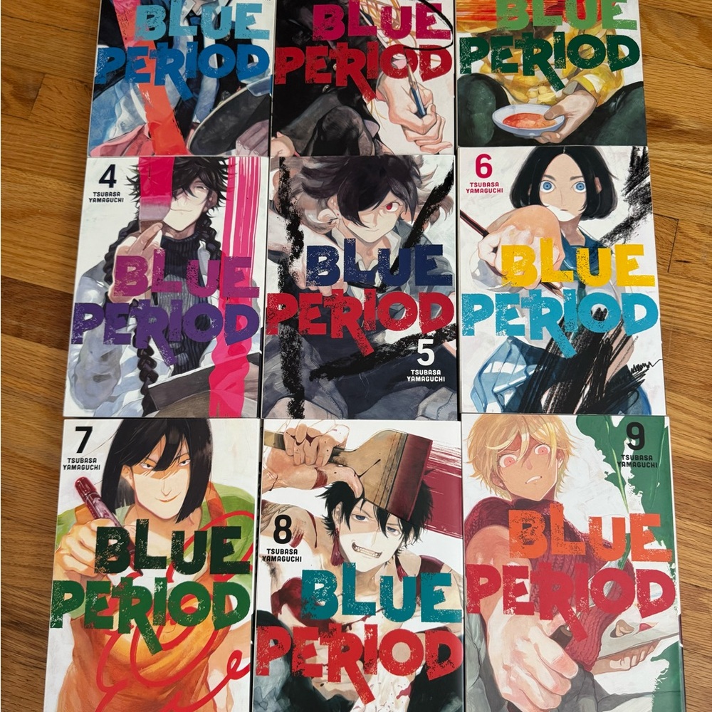 Blue Period Manga 1-9 by TSUBASA YAMAGUCHI